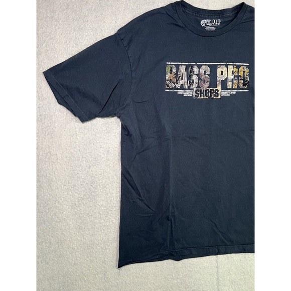 Bass Pro Shop T shirt Mens sz XL dark Gray fishing outdoor - Picture 2 of 11